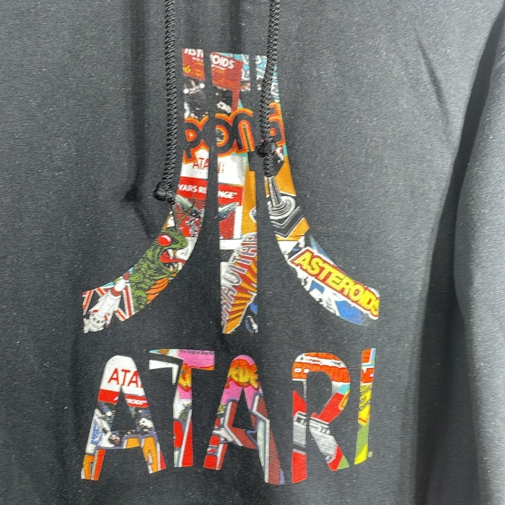 (N)‎ Atari Hoodie Sweater Pullover Size Small Black Promo Men's
Pullover - Picture 2 of 11